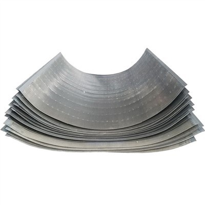 Zakrzywiony ekran z drutu klinowego